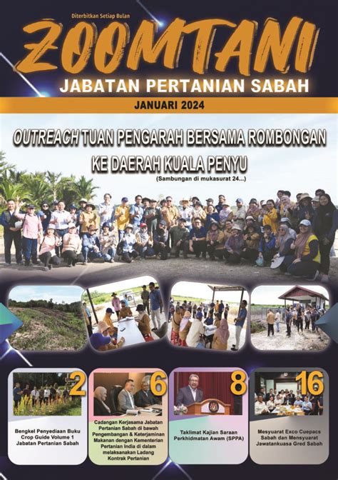 Seminar Kecergasan Dwitahunan Jabatan Pertanian Sabah Kali Ke 12 Tahun