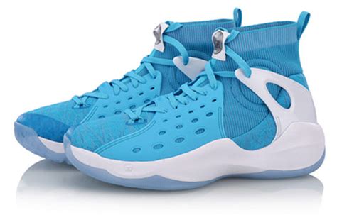 Li Ning Sonic 6 High Top Blue White Aban021 4 Kicks Crew