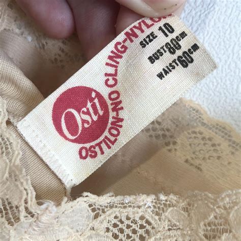 Vintage Lingerie Slip Stunning Nude Colour Lace Depop