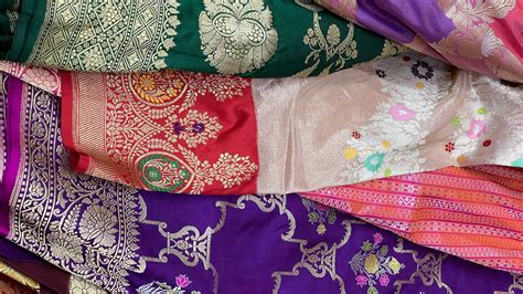 Pure Banarasi Silk Sarees Handloom Woven Screenshot And Send