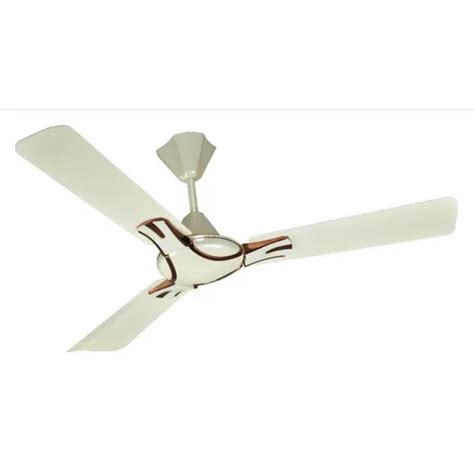 White Electric Ceiling Fan Sweep Size 1200 Mm Fan Speed 400 Rpm At