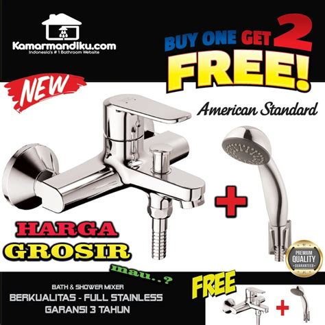 Jual American Standard Keran Bathtub Shower Mixer Hot Promo Harga