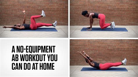 A No-Equipment Ab Workout You Can Do At Home