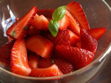 Salade De Fraises Au Basilic Cookismo