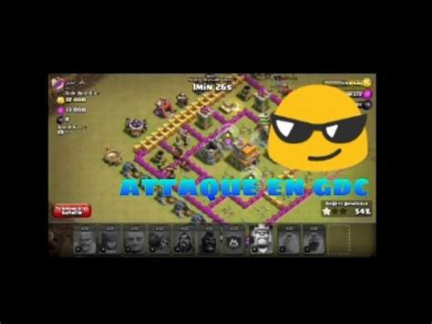 Clash Of Clans J Attaque En Gdc YouTube