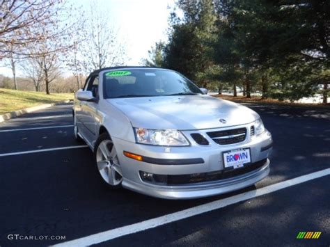 2007 Silver Metallic Saab 9 3 Aero Convertible 60181756 Photo 31