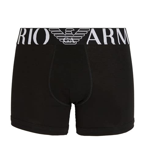 Emporio Armani Stretch Cotton Logo Boxer Briefs Harrods De