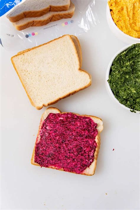 Ribbon Sandwiches (Rainbow Sandwiches) - The Flavor Bender