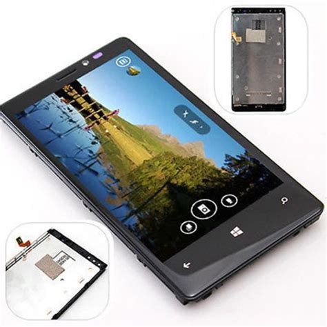 Lcd Ecran Cadre Noir Pour Nokia Lumia Vitre Tactile Cdiscount