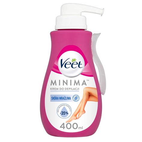 Veet Minima Krem Do Depilacji Dla Sk Ry Wra Liwej Allegro Pl