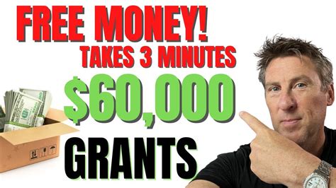 Grant Money Easy 60000 3 Minutes To Apply Free Money Not Loan Youtube