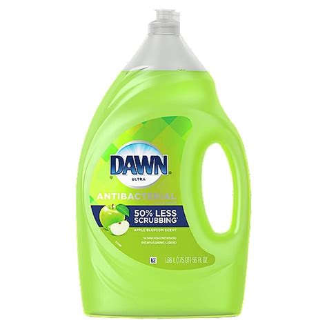 Dawn Ultra Apple Blossom Scent Antibacterial Hand Soap 56 Fl Oz