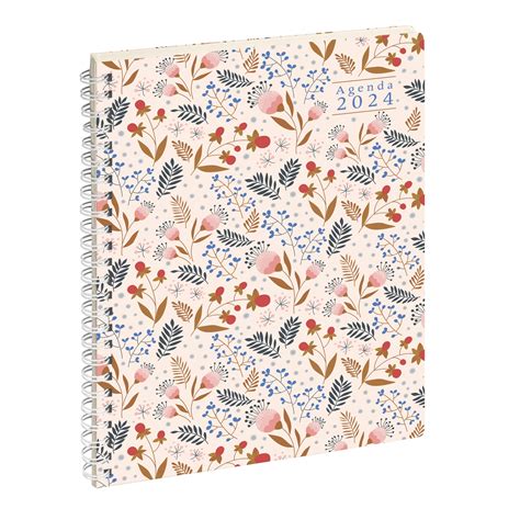 Agenda Spirale Mini Labo Semaine Sur Pages X Cm Beige