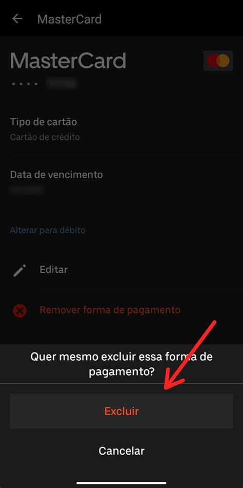 Como Remover O Cart O De Cr Dito Da Sua Conta Uber Teteu Tutors