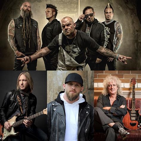 Five Finger Death Punch Release Blue On Black Single Featuring