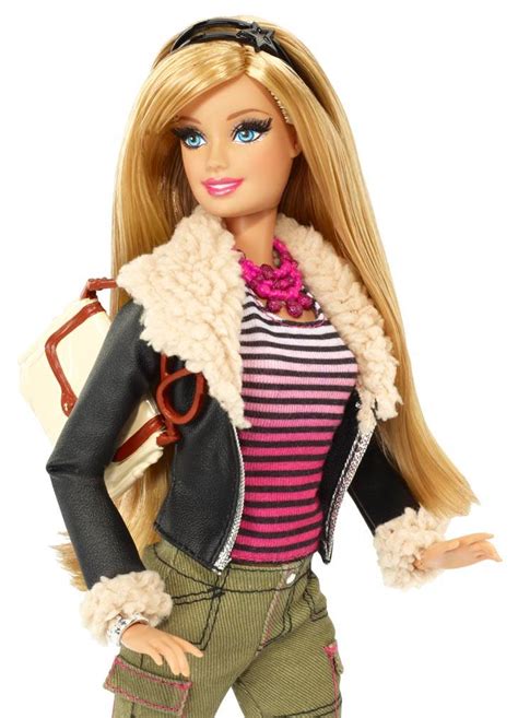 Barbie Style Leather Jacket Barbie Doll Toys And Games