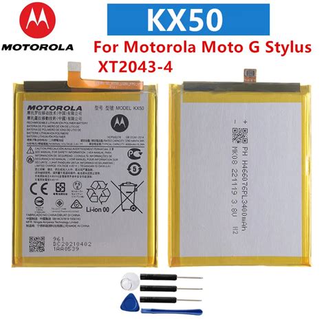 Original Replacement Battery Kx For Motorola Moto G Stylus