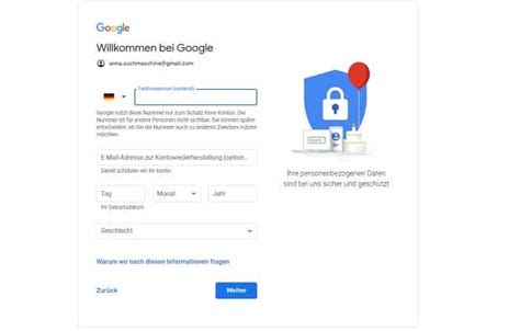 Google Konto Einrichten So Erstellst Du Einen Google Account