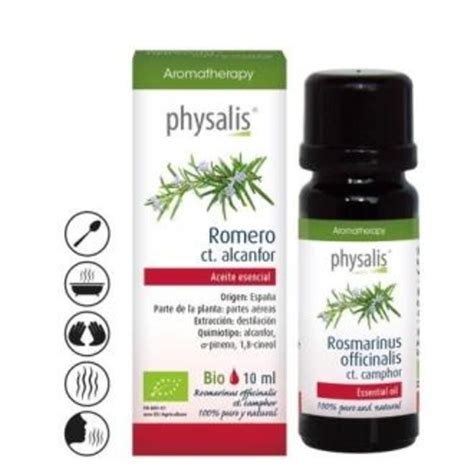 Aceite Esencial Romero Alcanfor Physalis Albanatur Cosmetica Natural