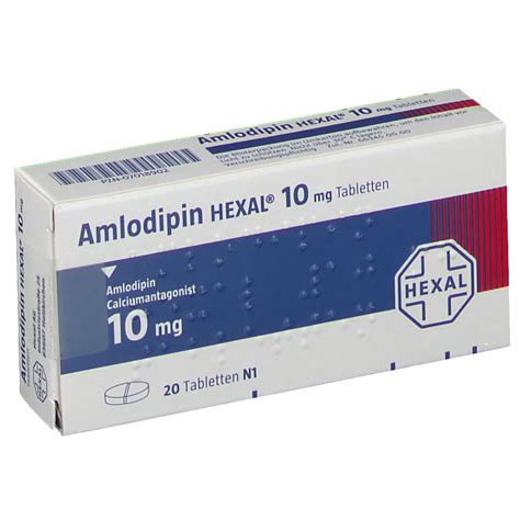 Amlodipin Hexal Mg St Mit Dem E Rezept Kaufen Shop Apotheke