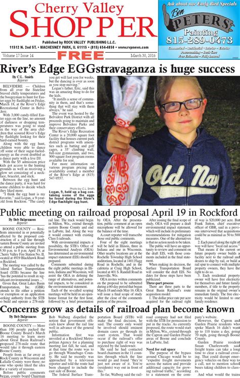 Cv 3 30 16 By Southern Lakes Newspapers Rock Valley Publishing Issuu