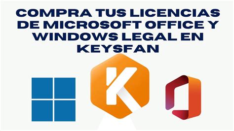 Compra Tus Licencias Microsoft Office Y Windows Legal Keysfan Youtube