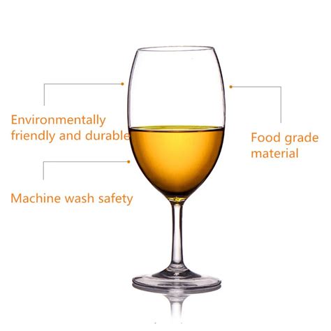 Copas De Vino De Pl Stico Transparente E Irrompible Copas De Silicona