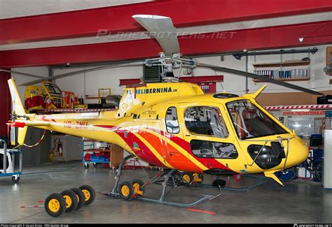 HB ZMU Heli Bernina AG Eurocopter AS 350B 3 Ecureuil Photo By Varani