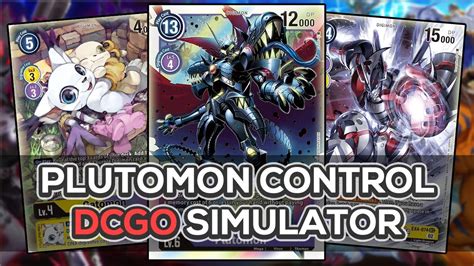 Dcgo Plutomon Control Vs Red Hybrid Numemon X Digimon Tcg