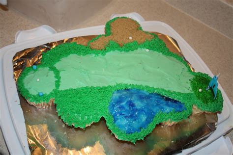 Golf Course Cake - CakeCentral.com