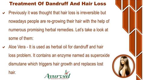 Ppt Treatment Of Dandruff And Hair Loss Problem With Herbal Oil