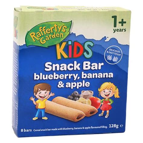 Buy Raffertys Garden Kids Snack Bar Blueberry Banana And Apple 1