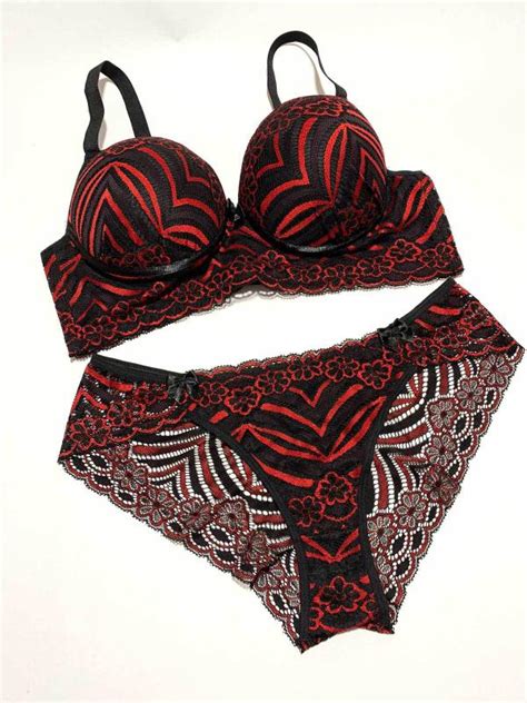 Conjunto Lingerie Plus Size Bojo Sensual De Renda Luxo Conforto