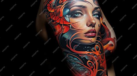 Premium AI Image | Best traditional tattoo design in the world ...