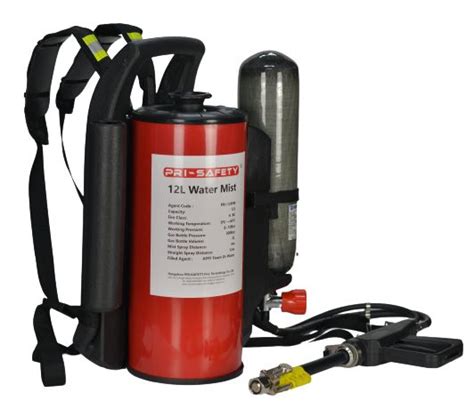 Backpack L Water Mist Automatic Fire Suppression System In Stainless