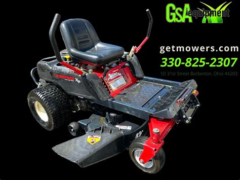 42 Troy Bilt Colt Xp Zero Turn Mower With 20hp Kohler Engine Lawn