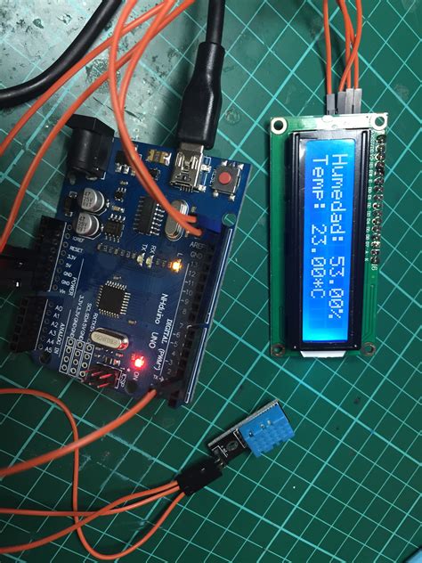 Mostrar Temperatura En Display Con Sensor Dht Y Arduino Arduino