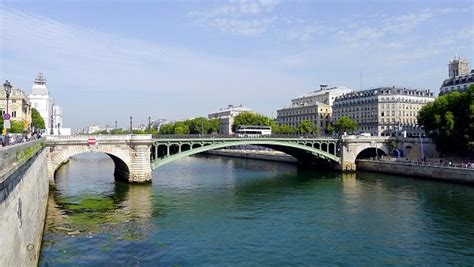 The Pont D Arcole Is A Bridge In Paris Over The River Seine It Is