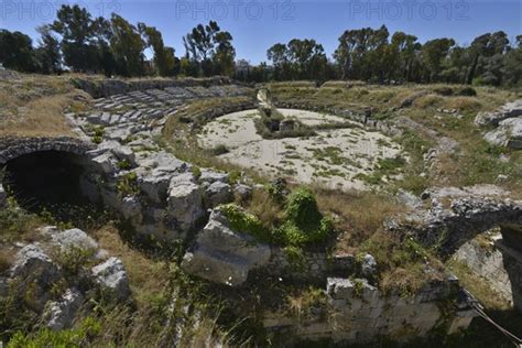 Parc archéologique de la Neapolis à Syracuse Sicile Alfredo Dagli