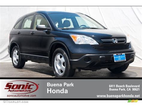 2008 Nighthawk Black Pearl Honda CR V LX 67270930 Photo 1 GTCarLot