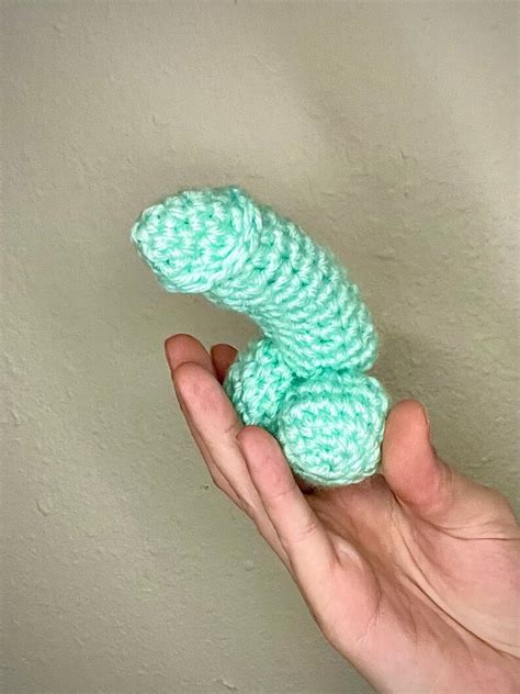 Crochet Penis Plushie Crochet Dick Crochet Cock Crochet Etsy