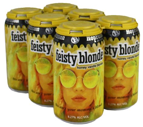 Hopfusion Feisty Blonde Ale Beer Pk Cans Shop Beer At H E B