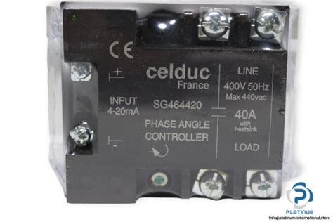 Celduc Sg Phase Angle Controller Platinum International