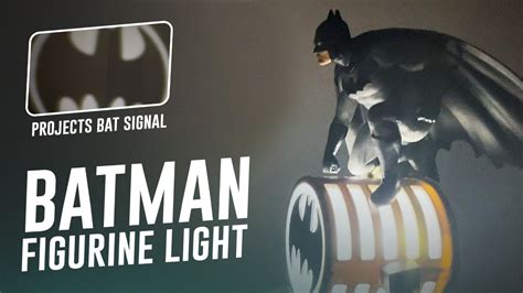 Unboxing Paladone Batman Figurine Light Project Bat Signal Youtube