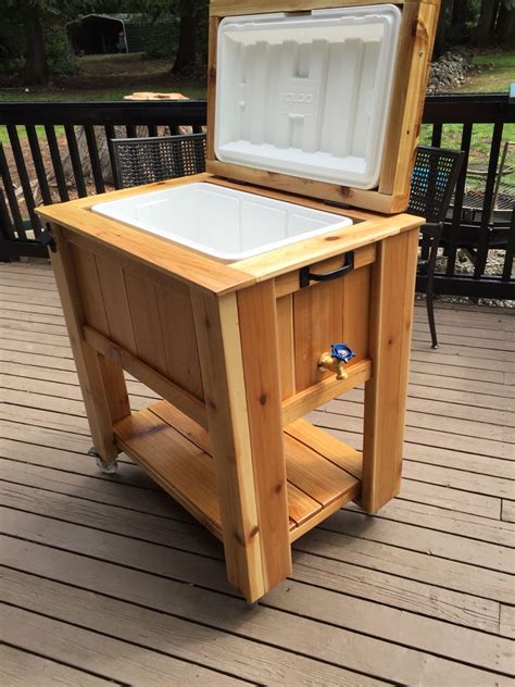 Diy Outdoor Cooler Cart Plans: A Complete Guide To Building Your Own Custom Cooler - Shu Diys