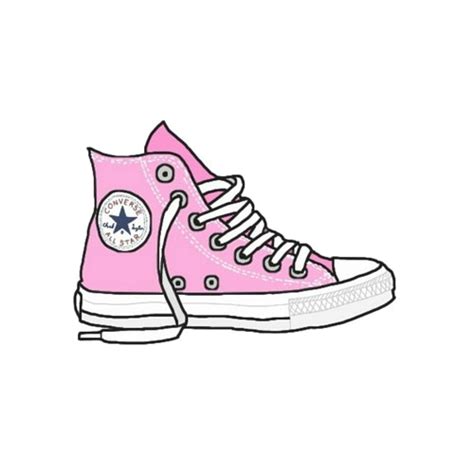 Converse Drawing Sneakers Shoe Clip Art Cartoon Shoes Png Download