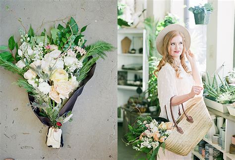 Flower Shop Bridal Session With Asheville North Carolina Florist ...