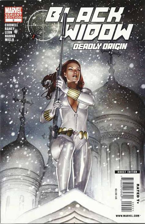 Black Widow Deadly Origin 2 Adi Granov Variant Avengers Iron Man Mythic Collectibles