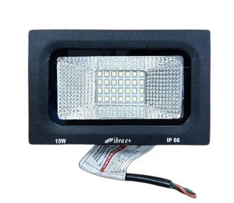 Aluminium Pure White W Led Flood Light Model Name Number Ibra