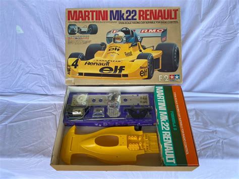 Tamiya Martini Mk22brenault F2 1977 1979 Vintage Kit